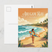 Arugam Bay Sri Lanka Briefkaart (Voorkant / Achterkant)