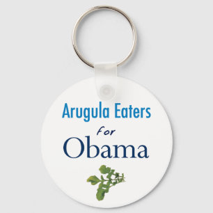 Arugula Eaters voor Obama-Sleutelhanger Sleutelhanger