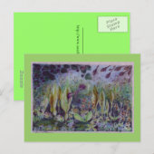 arum elve briefkaart (Voorkant / Achterkant)