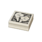 Arum Lilies Rubberstempel (Stempel)