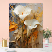 Arum Lily - Impasto Floral Acryl Bord (Huwelijk)