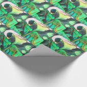 Arum Lily waterverf originele kunst schilderij Cadeaupapier (Hoek)