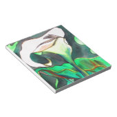 Arum Lily waterverf originele kunst schilderij Notitieblok (Schuin)