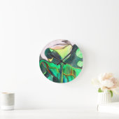 Arum Lily waterverf originele kunst schilderij Ronde Klok (Huis)