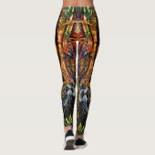 "Arumáya" Jaguar's Bloom - Vrouwen in het Amazoneg Leggings (Achterkant)