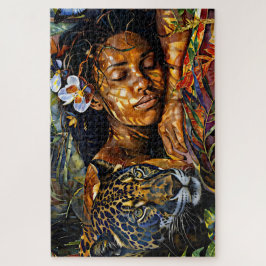 "Arumáya" Jaguar's Bloom - Vrouwen in het Amazoneg Legpuzzel