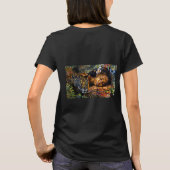 "Arumáya" Jaguar's Bloom - Vrouwen in het Amazoneg T-shirt (Achterkant)