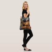 "Arumáya" Jaguar's Bloom - Vrouwen in het Amazoneg Tote Bag (Op model)