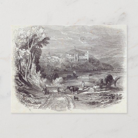 Arundel Castle en Town Briefkaart (Voorkant)