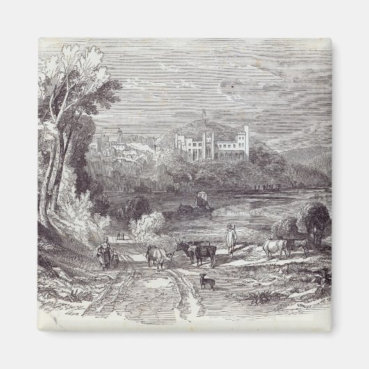 Arundel Castle en Town Magneet (Voorkant)