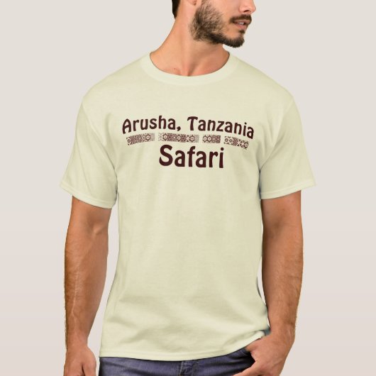 Arusha, Tanzania - BWR T-shirt (Voorkant)