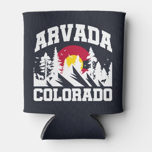 Arvada, Colorado Blikjeskoeler (Voorkant)