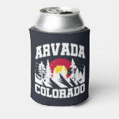 Arvada, Colorado Blikjeskoeler (Blikje Achterkant)