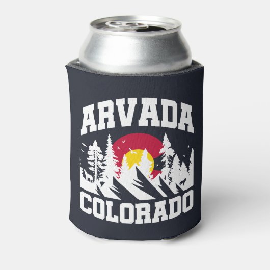 Arvada, Colorado Blikjeskoeler (Blikje Achterkant)