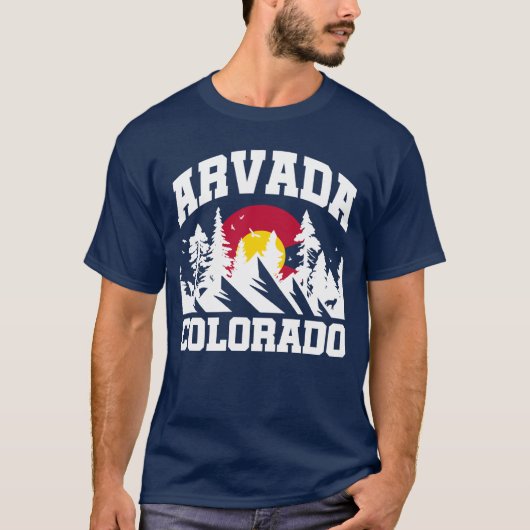 Arvada, Colorado T-shirt (Voorkant)