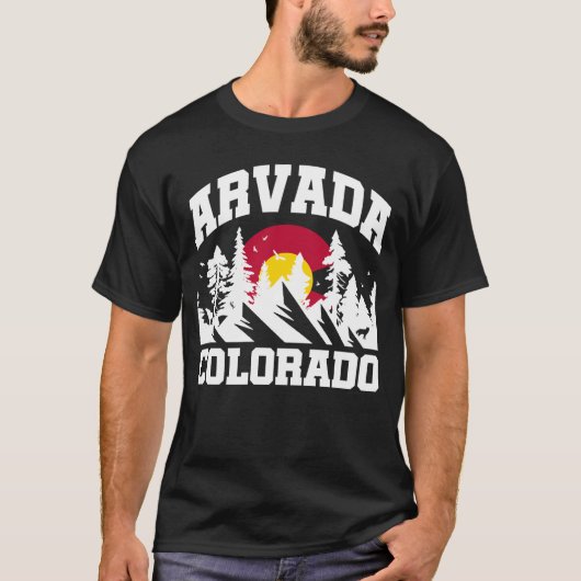 Arvada, Colorado T-shirt (Voorkant)