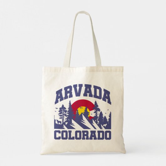 Arvada, Colorado Tote Bag (Achterkant)