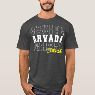 Arvada stad Colorado Arvada CO T-shirt