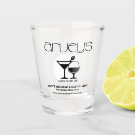 Arvey's Restaurant & Cocktail Lounge, Niles, Veren Shot Glas