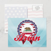 Arvin, CA Briefkaart (Voorkant / Achterkant)