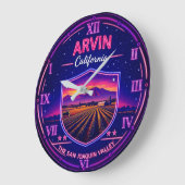 Arvin California Neon Valley  Grote Klok (Hoek)