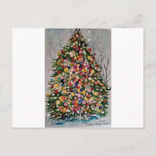 ARVORE DE NATAL BRIEFKAART (Voorkant)