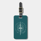 ARWEN™ Elfenzwaard Citaat Bagagelabel (Voorkant verticaal)