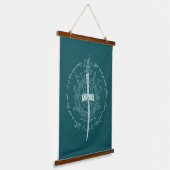 ARWEN™ Elfenzwaard Citaat Hangend Wandkleed (Gebogen)