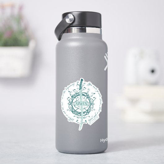 ARWEN™ Elfenzwaard Citaat Sticker (HydroFlask)