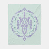 ARWEN™ Evenstar Citatief Grafiek Fleece Deken (Voorkant)