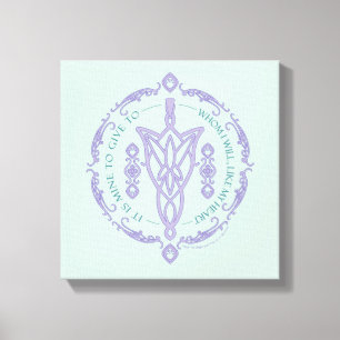 ARWEN™ Evenstar Citatief Grafisch ontwerp Canvas Afdruk