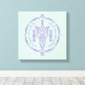 ARWEN™ Evenstar Quote Graphic Canvas Afdruk (Insitu (Houten vloer))