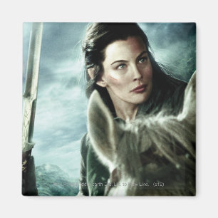 ARWEN™ in sneeuw en zwaard Magneet