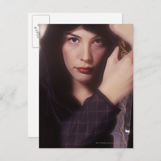 ARWEN™ met zwaard Briefkaart (Voorkant / Achterkant)