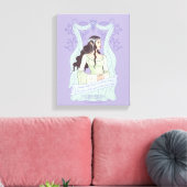 ARWEN™ "Samen één levensduur delen" Grafisch ontwe Canvas Afdruk (Insitu (Woonkamer))