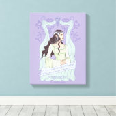 ARWEN™ "Samen één levensduur delen" Grafisch ontwe Canvas Afdruk (Insitu (Houten vloer))