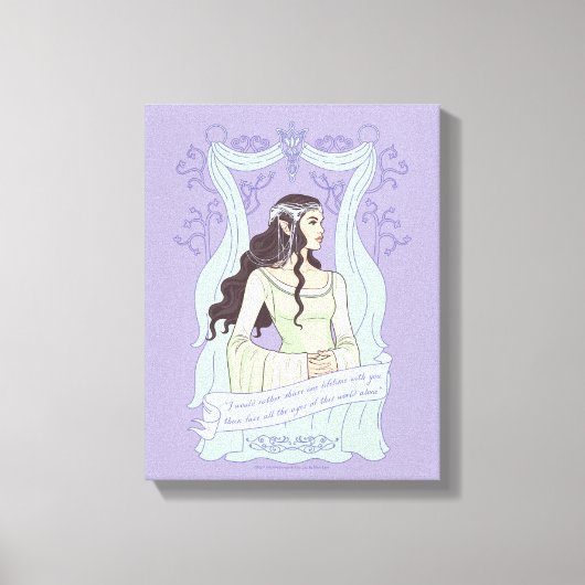 ARWEN™ "Samen één levensduur delen" Grafisch ontwe Canvas Afdruk (Voorkant)