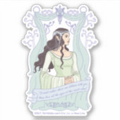 ARWEN™ "Samen één levensduur delen" Grafisch ontwe Sticker (Voorkant)