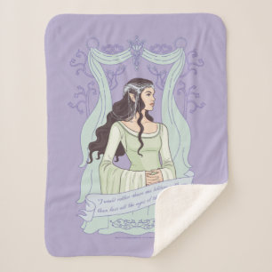 ARWEN™ "Samen één levensduur met jou" Grafisch ont Sherpa Deken