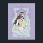 ARWEN™ "Share One Lifetime With You" Graphic Briefkaart<br><div class="desc">Celebrate one of the most romantic moments in Middle-Earth™ with this breathtaking Lord of the Rings™ design inspired by Arwen™. Illustrated in an elegant, storybook style, Arwen stands framed by flowing Elven drapery and delicate vine motifs, her serene expression capturing timeless grace and devotion. Beneath her, the beloved quote reads,...</div>