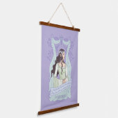 ARWEN™ "Share One Lifetime With You" Graphic Hangend Wandkleed (Gebogen)