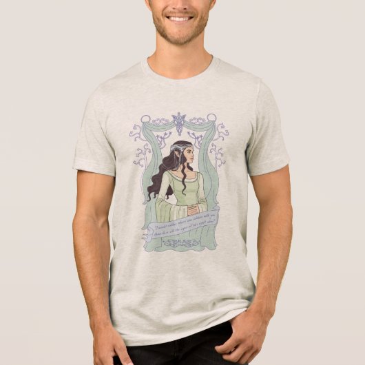 ARWEN™ "Share One Lifetime With You" Graphic Tri-Blend Shirt (Voorkant)
