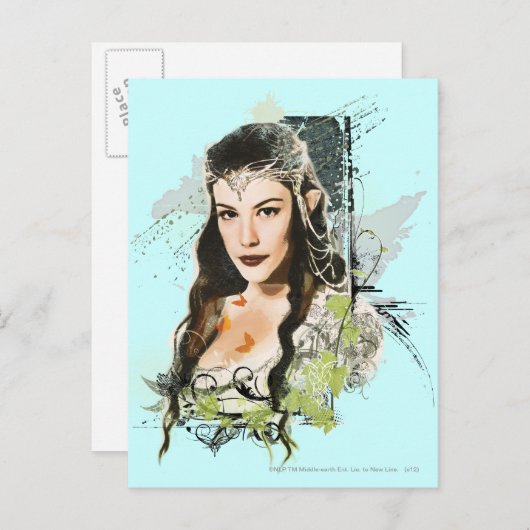 ARWEN™ Vector Collage Briefkaart (Voorkant / Achterkant)