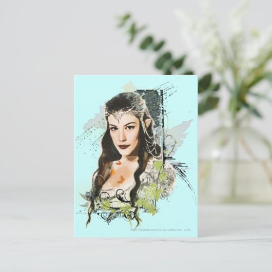 ARWEN™ Vector Collage Briefkaart (Staand voorkant)