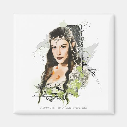 ARWEN™ Vector Collage Magneet (Voorkant)