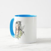 ARWEN™ Vector Collage Mok (Voorkant links)