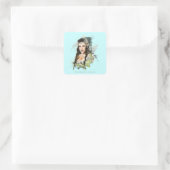 ARWEN™ Vector Collage Vierkante Sticker (Tas)