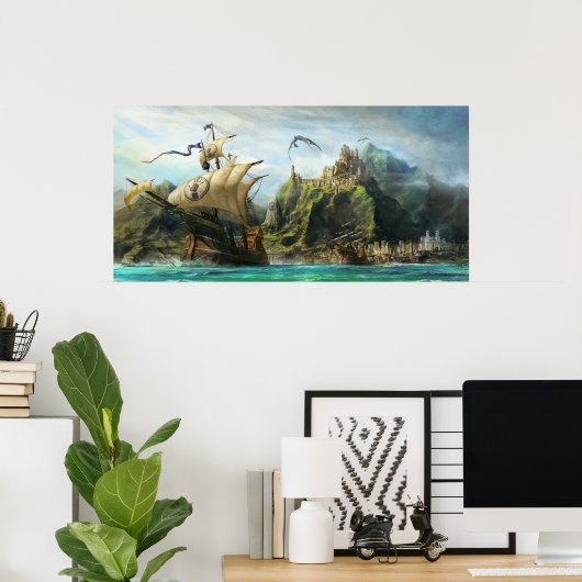 Arx Draconis Poster (Thuiskantoor)