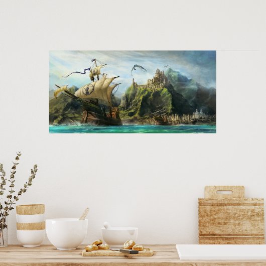 Arx Draconis Poster (Keuken)