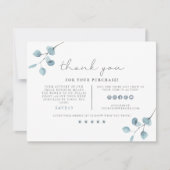 ARYA Sage Green Eucalyptus Business - Hartelijk da Kaart (Voorkant)